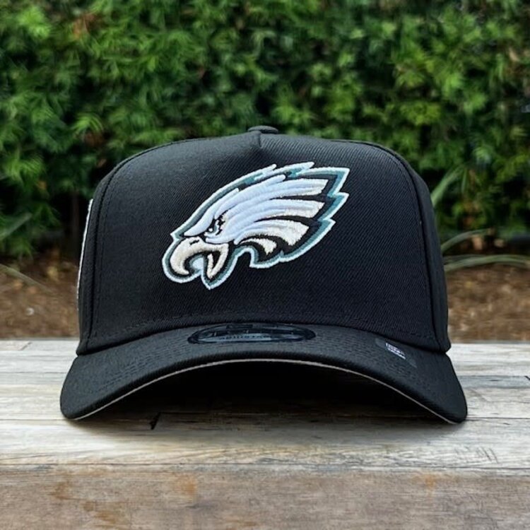 New Era Eagles Black Team 75th Anniversary 940 A-Frame