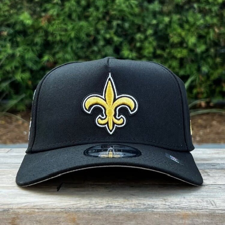 New Era Saints Black Team 30th Anniversary 940 A-Frame