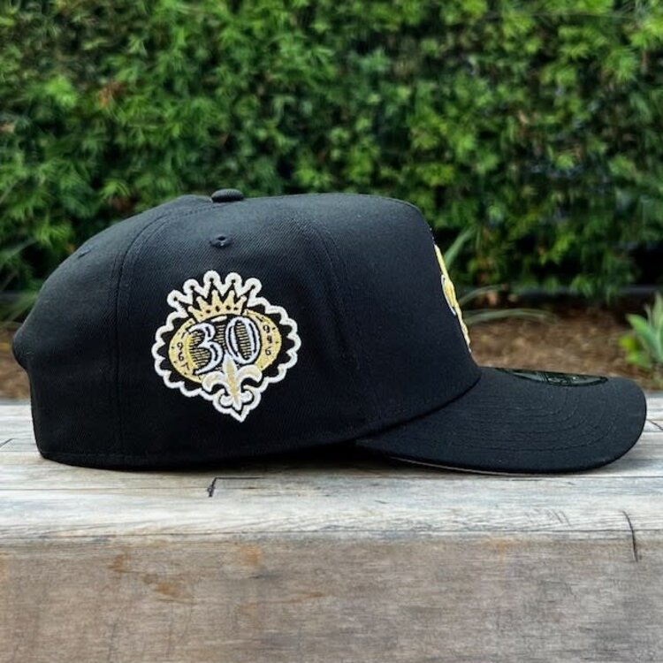 New Era Saints Black Team 30th Anniversary 940 A-Frame
