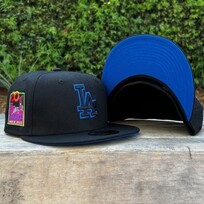 New Era LA Black Black-Royal 60th Stadium Anniversary