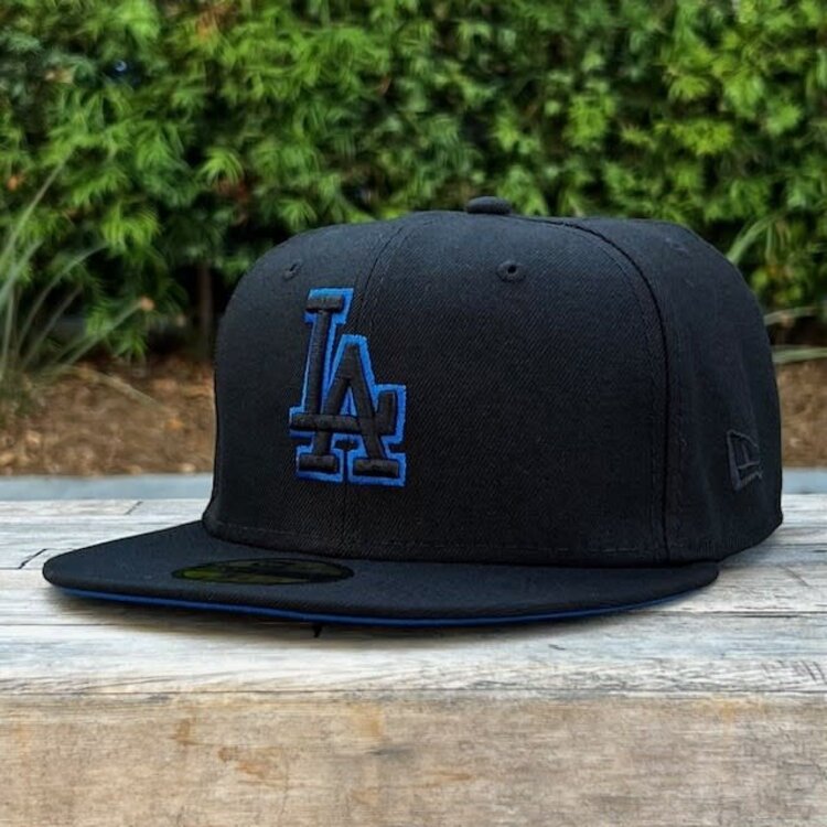 New Era LA Black Black-Royal 60th Stadium Anniversary