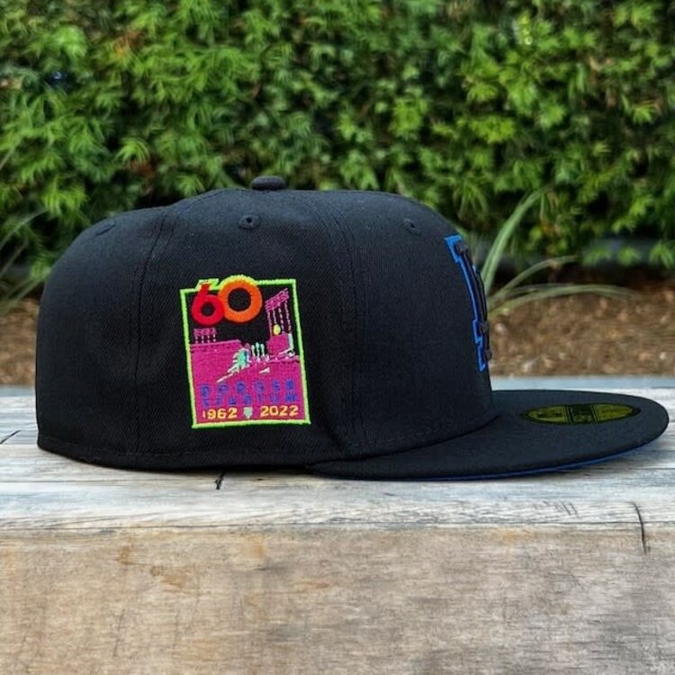 New Era LA Black Black-Royal 60th Stadium Anniversary