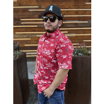 Reyn Spooner Angels Reyn Spooner Kekai Red Button-Down