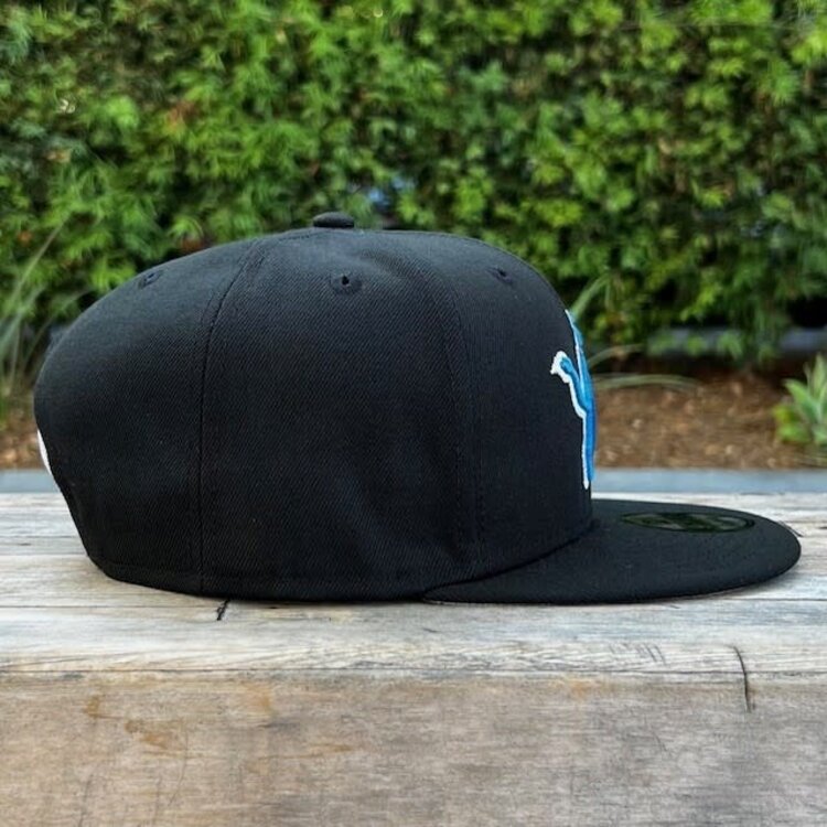 New Era Detroit Lions Black Team Snapback 950
