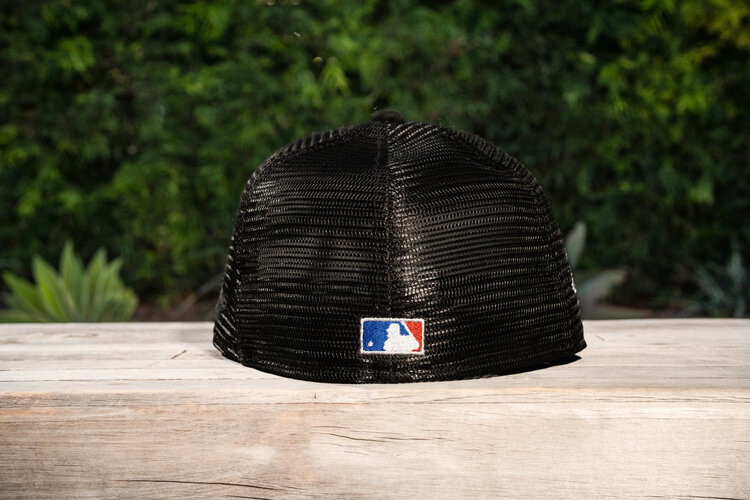 New Era LA Dodgers Black Mesh 100th Anniversary