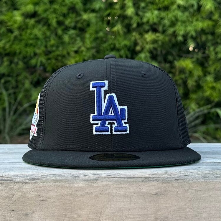 New Era LA Dodgers Black Mesh 2024 World Series Champions