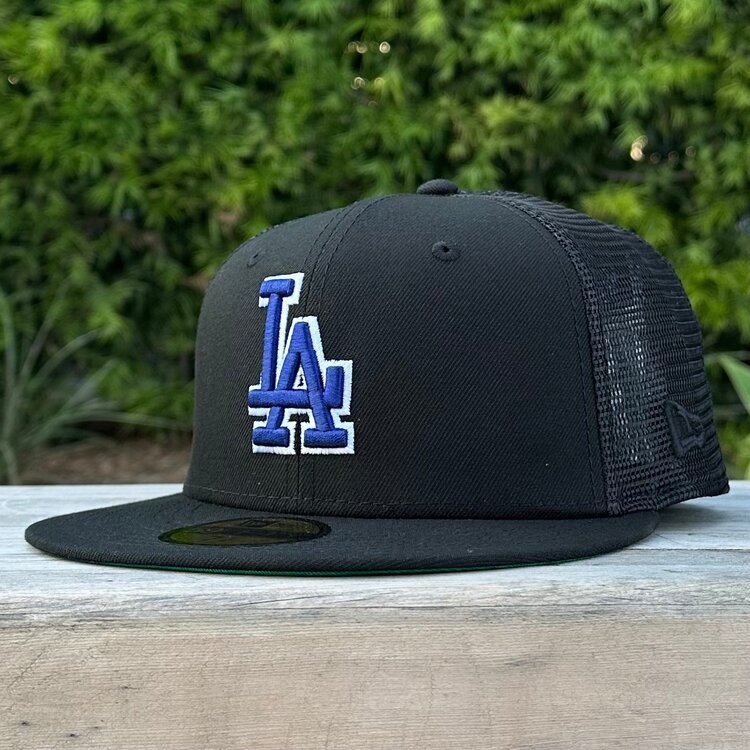 New Era LA Dodgers Black Mesh 2024 World Series Champions