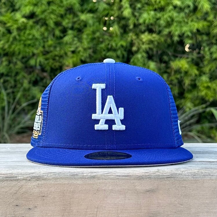 New Era LA Dodgers Royal Mesh 2024 World Series SP