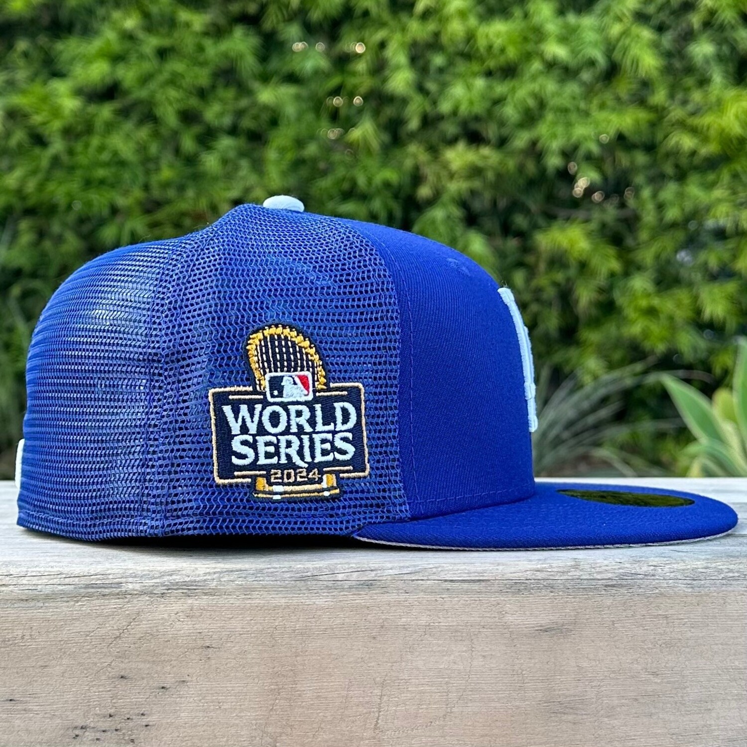 LA Dodgers Royal Mesh 2024 World Series SP - The Locker Room of Downey