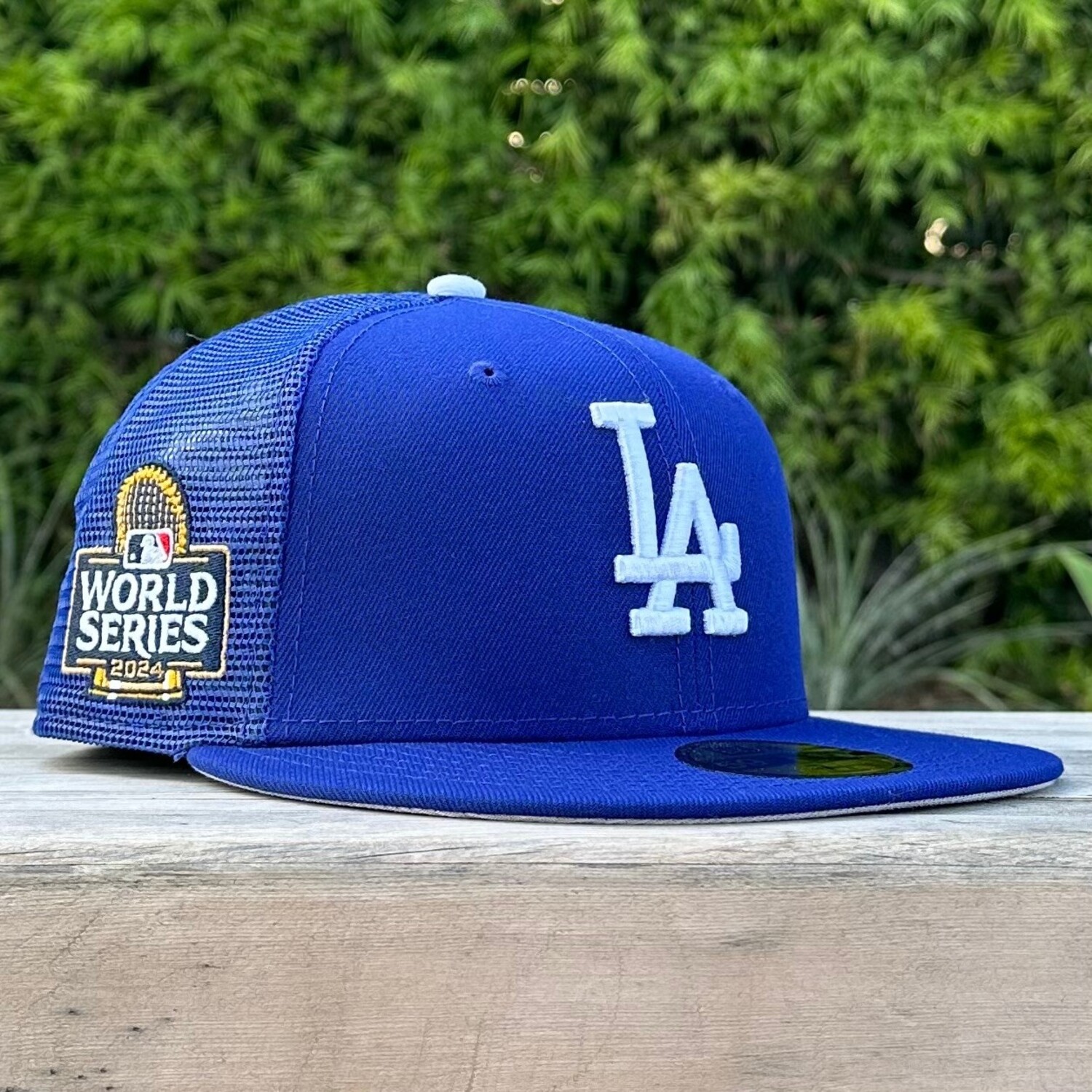 LA Dodgers Royal Mesh 2024 World Series SP - The Locker Room of Downey