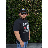 New Era Pittsburgh Steelers Men's NE Black Team Cotton/Poly SS Tee