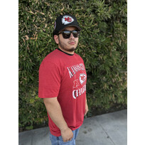 New Era Kansas City Chiefs Men's NE Red Team Cotton/Poly SS Tee