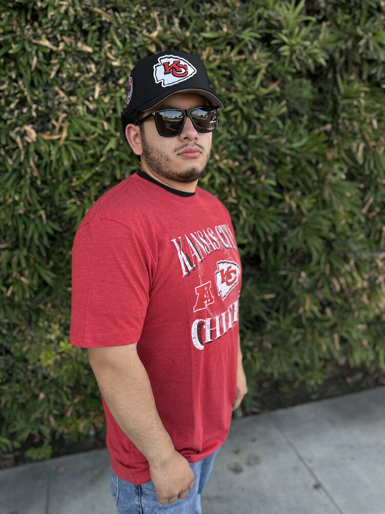 New Era Kansas City Chiefs Men's NE Red Team Cotton/Poly SS Tee