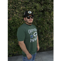 New Era Green Bay Packers Men's NE Green Team Cotton/Poly SS Tee