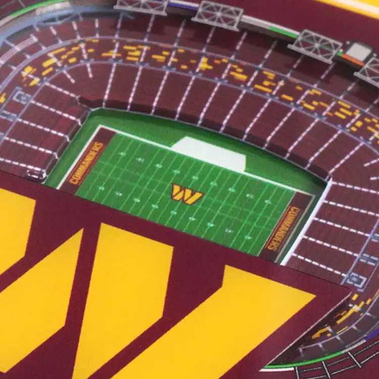 You The Fan Stadium View Coasters - Washington Commanders