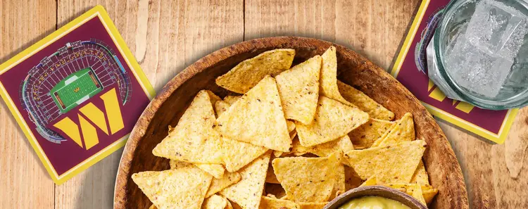 You The Fan Stadium View Coasters - Washington Commanders