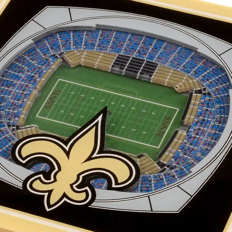 You The Fan Stadium View Coasters - New Orleans Saints