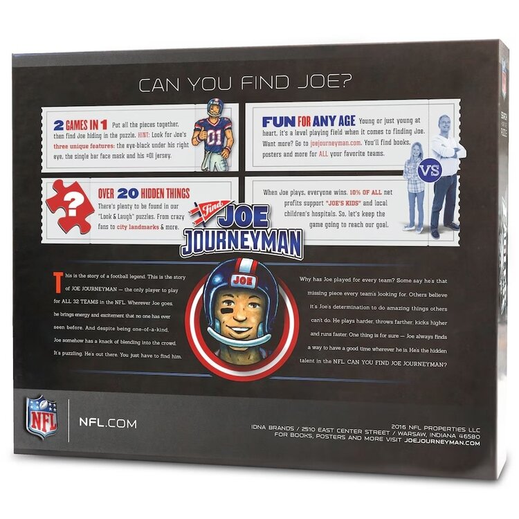 You The Fan Puzzle 500 pcs - Joe Journeyman Search - Philadelphia Eagles
