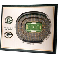 You The Fan NFL Green Bay Packers Stadium View 5-Layer Wall Art