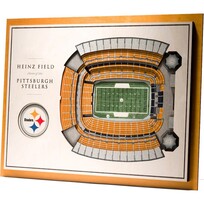 You The Fan NFL Pittsburgh Steelers Stadium View 5-Layer Wall Art