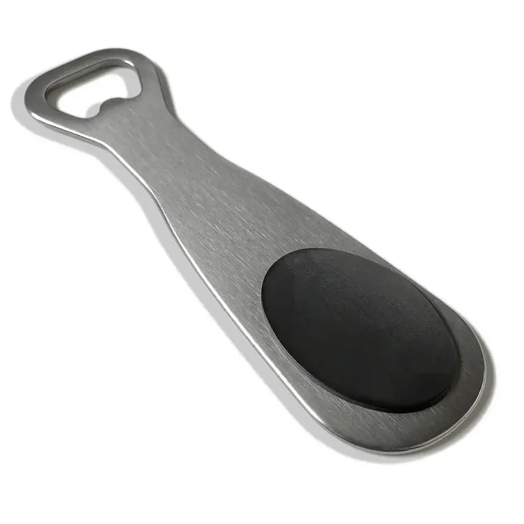 You The Fan Baseball Season Opener Magnetic Stainless Steel Bottle Opener - LA Dodgers