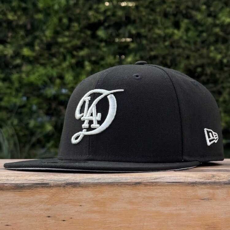 New Era LA City Connect Black Metallic Silver 2024 WS Champs