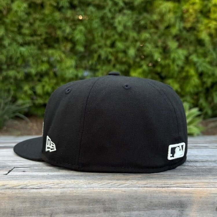 New Era Dodgers OE Sketch Black Glow White Fitted