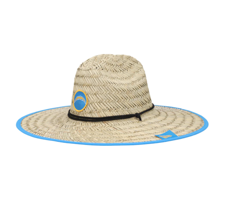 New Era NFL Chargers Summer Sideline Straw Hat