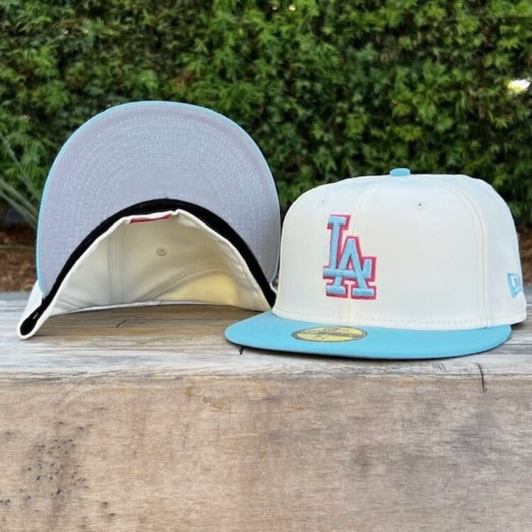 New Era LA Dodgers Color Pack Ivory/Light Blue
