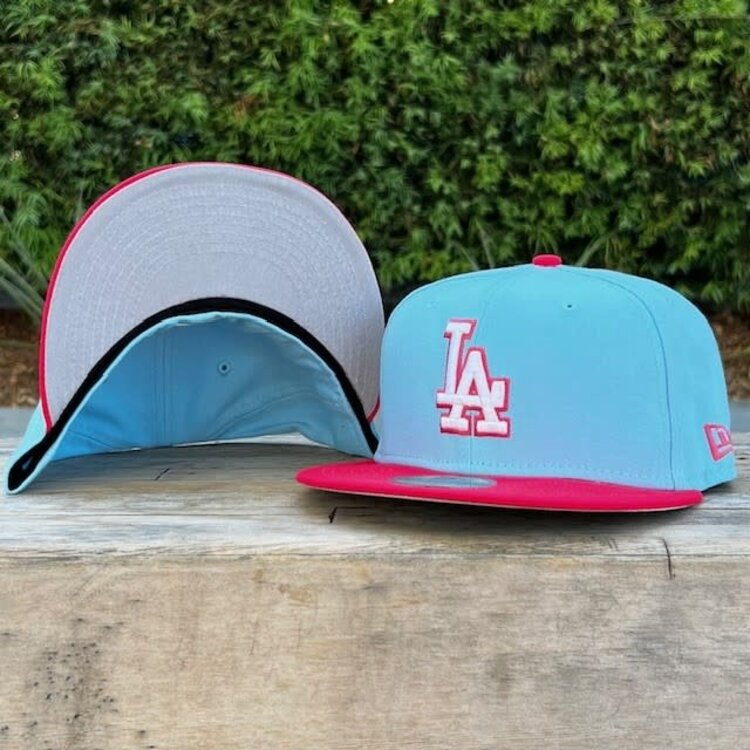 New Era LA Dodgers Color Pack Light Blue/Lava Red