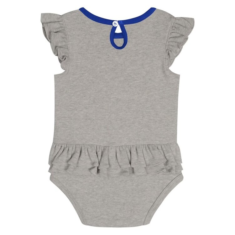 MLB LA Dodgers Newborn Girls Cutie Ball 2-Pack Creeper Set