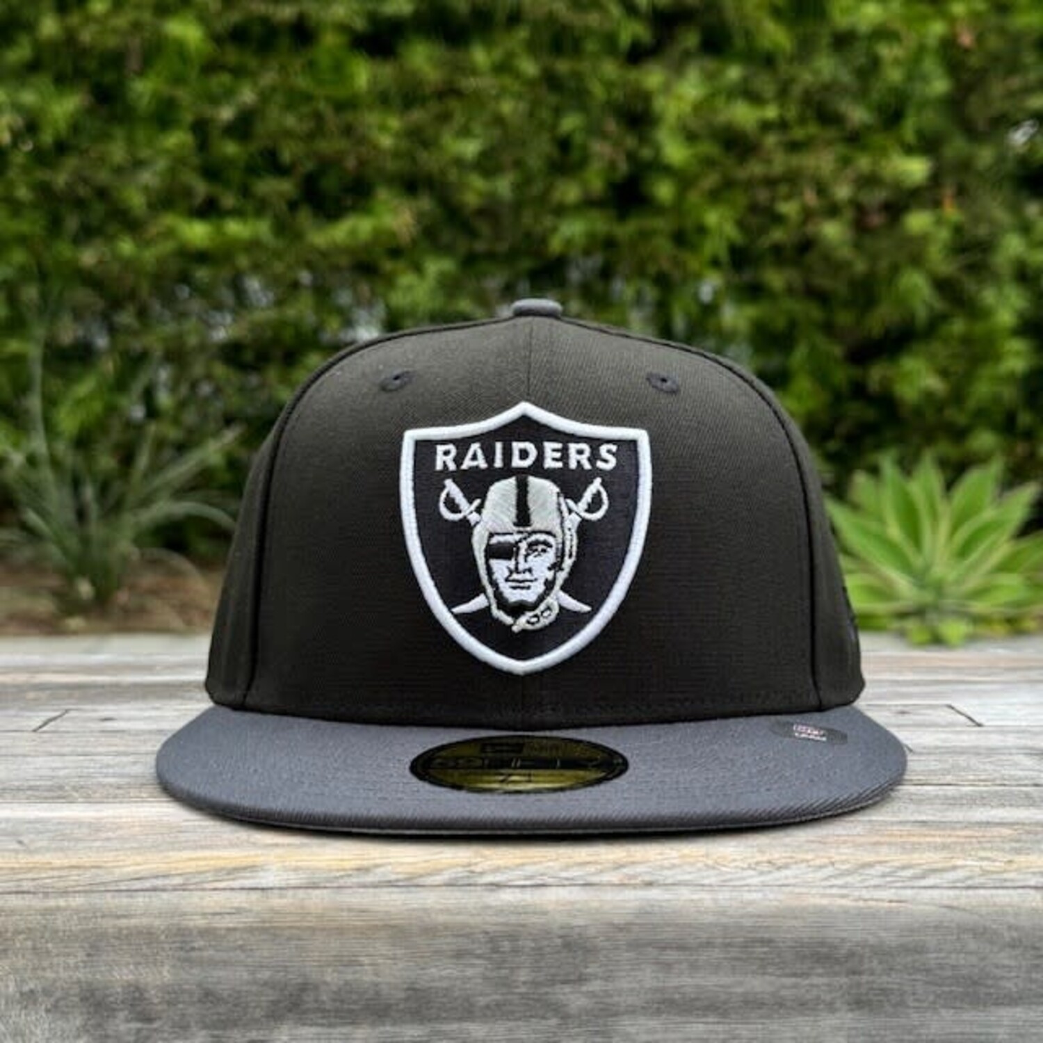 Raiders Black/Dark Gray Shield - The Locker Room of Downey