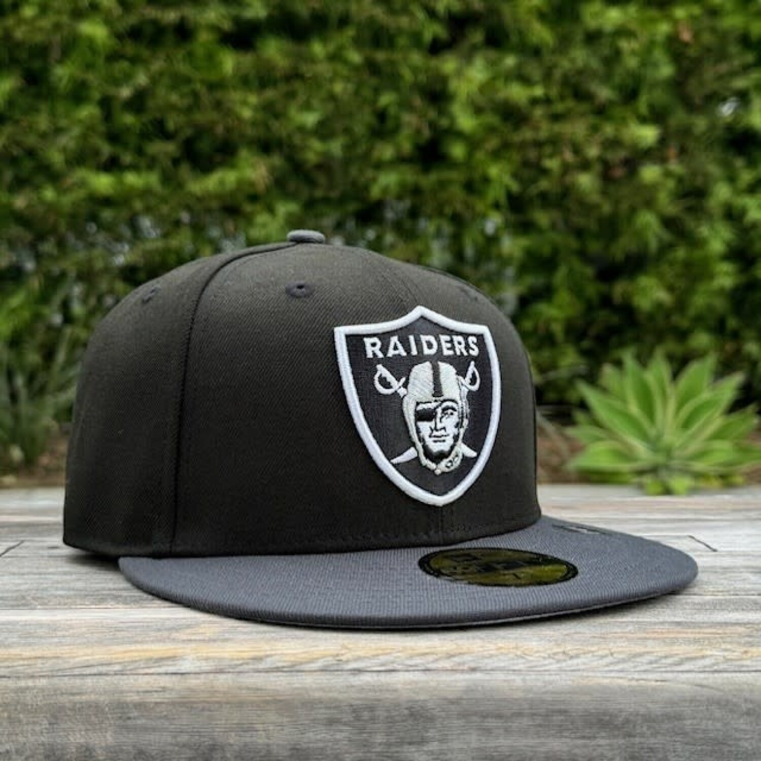 Raiders Black/Dark Gray Shield - The Locker Room of Downey