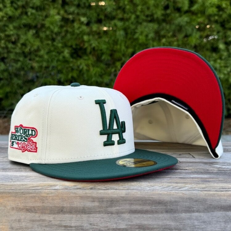New Era LA Ivory/Green 1981 Red UV
