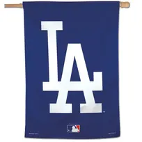 Wincraft LA Dodgers "LA" 28" x 40" Vertical 1-Sided Banner Flag