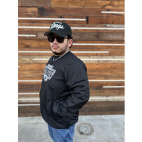 G-III LA Kings Men's GIII Crossover Black V-Neck Pullover