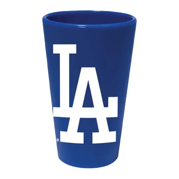Wincraft LA Dodgers 16 oz Blue Silicone Pint Glass