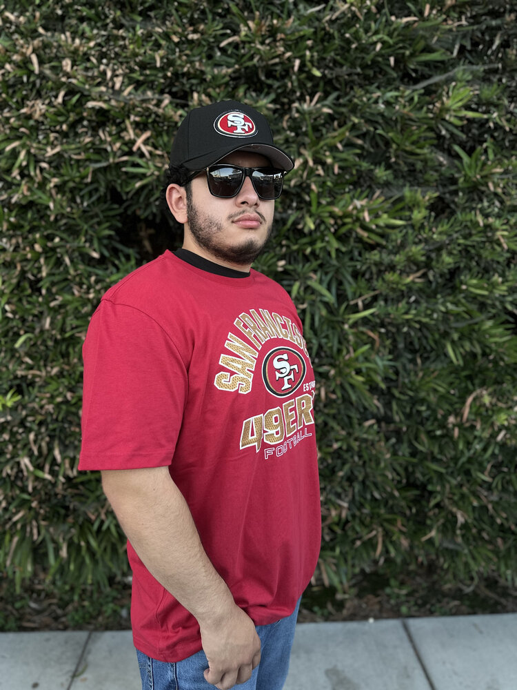 Starter 49ers Men's Starter Defender Red Short Sleeve Tee