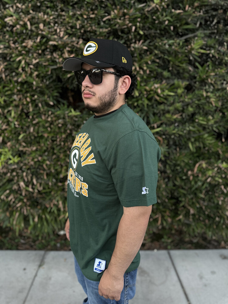 Starter Packers Men's Starter Defender Green Short Sleeve Tee