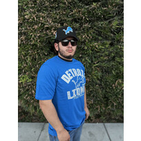 Starter Lions Men's Starter Defender Blue Short Sleeve Tee