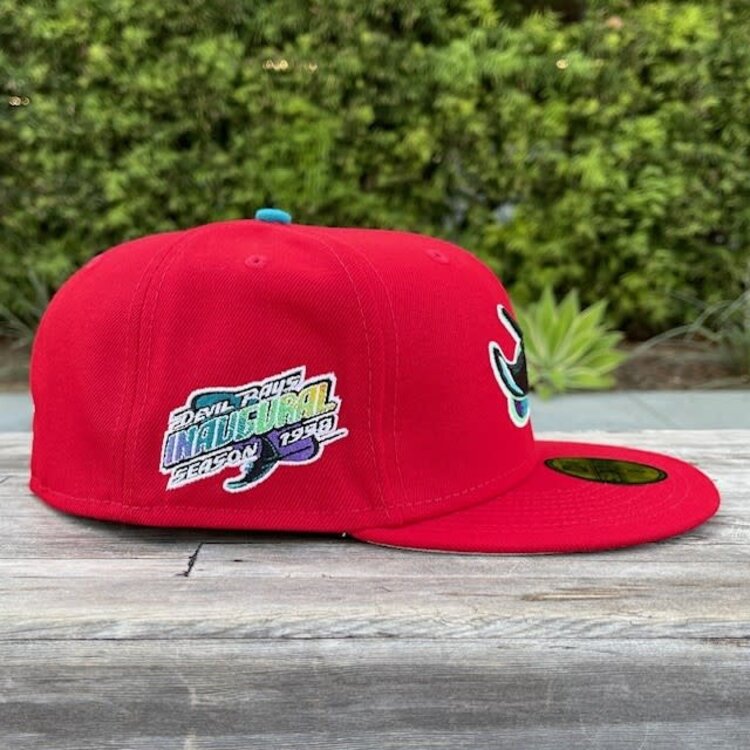 New Era Tampa Bay Devil Rays Red 1998 Season SP