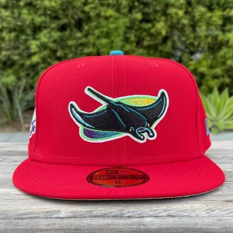 New Era Tampa Bay Devil Rays Red 1998 Season SP
