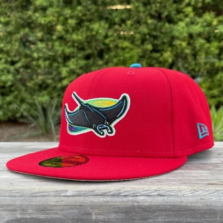 New Era Tampa Bay Devil Rays Red 1998 Season SP