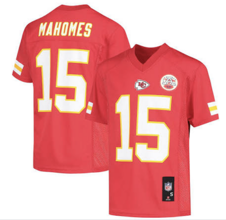 NFL NFL Youth Jerseys Kansas City Chiefs Patrick Mahomes #15