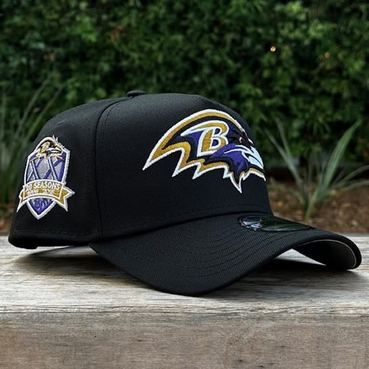 Ravens Black Team 20 Seasons 940 A-Frame - The Locker Room of Downey