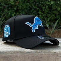 New Era Lions Black Team 90 Seasons 940 A-Frame