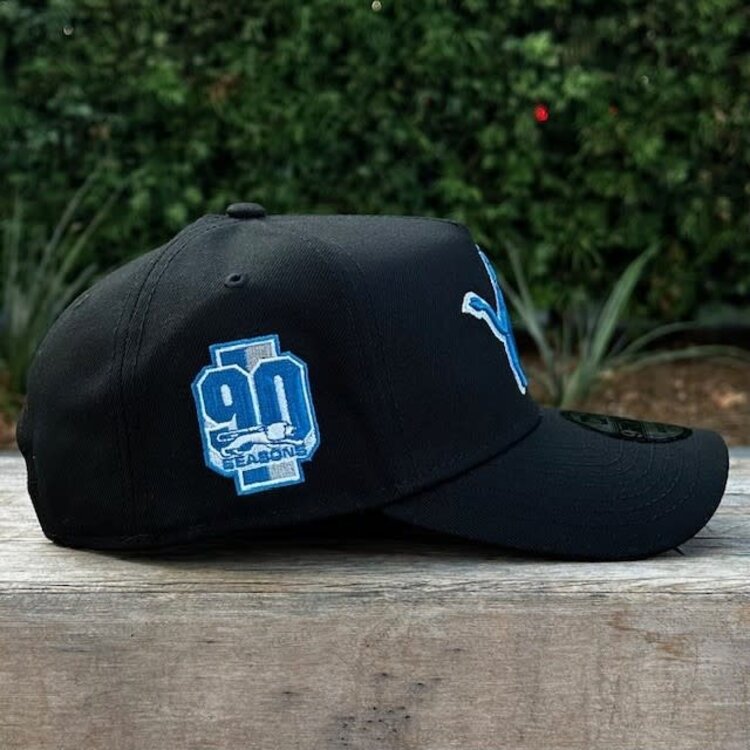 New Era Lions Black Team 90 Seasons 940 A-Frame