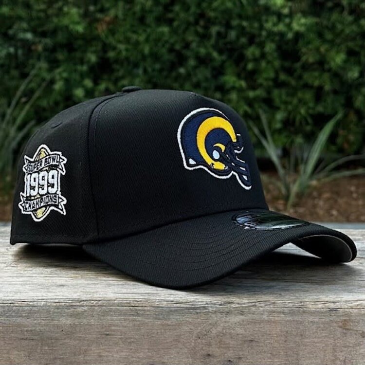 New Era Rams Black Team Helmet 1999 Super Bowl 940 A-Frame