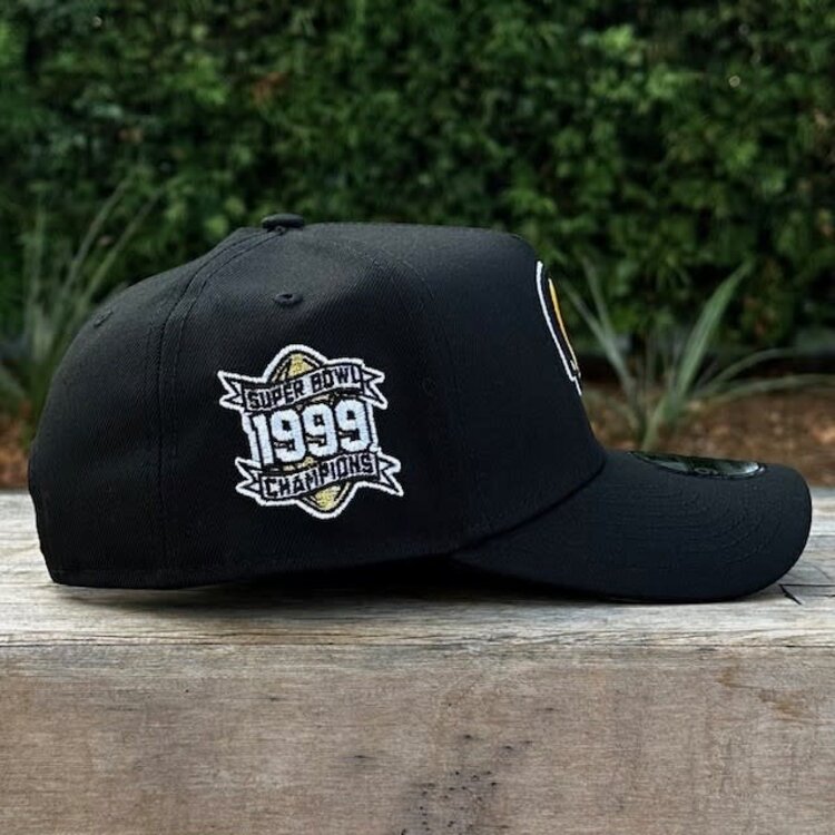 New Era Rams Black Team Helmet 1999 Super Bowl 940 A-Frame