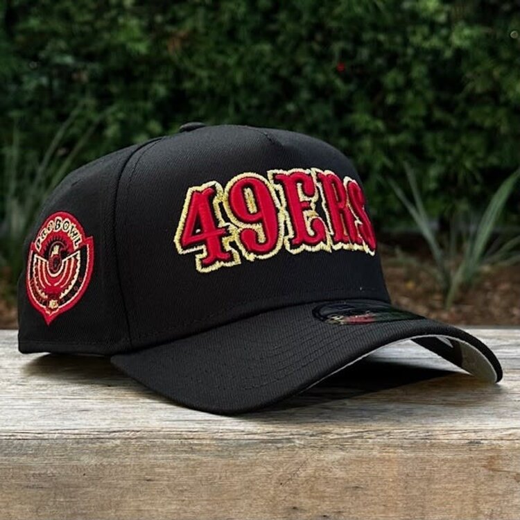 New Era 49ers Black Team Retro 1996 Pro Bowl 940 A-Frame